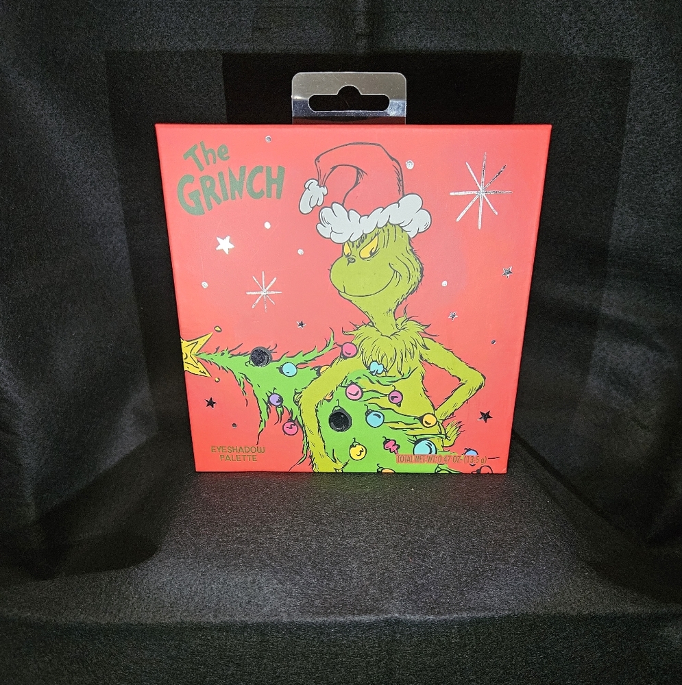 Dr. Seuss Grinch Christmas Themed Makeup Eyeshadow Pallet